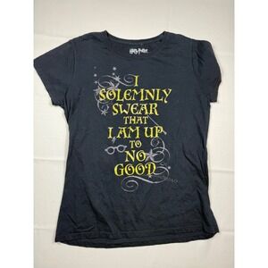 Harry Potter‎ I Solemnly Swear Graphic T-Shirt Black XL/XG